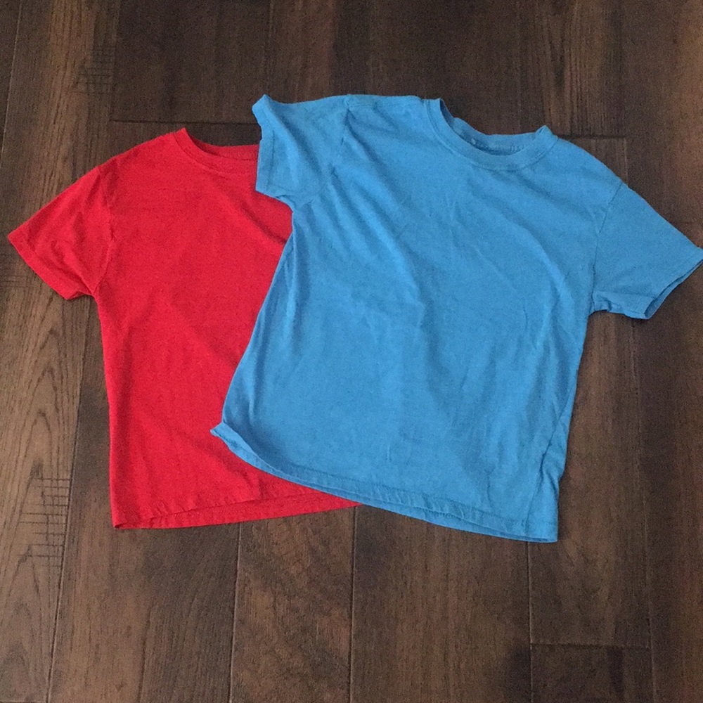 Two youth plain tees
